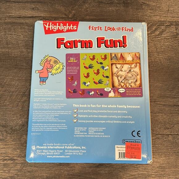 Board Books BUNDLE (4) Farm-Themed Baby/Toddler Books - Picture 4 of 14